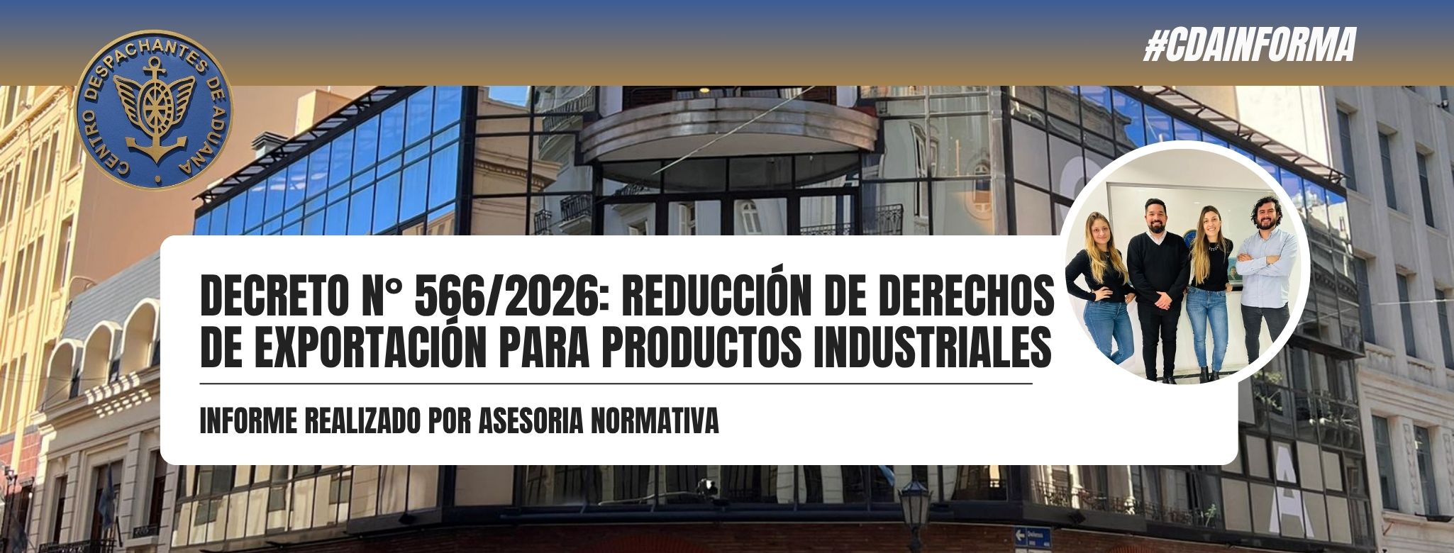 Decreto N° 566/2026: reducción de Derechos de Exportación