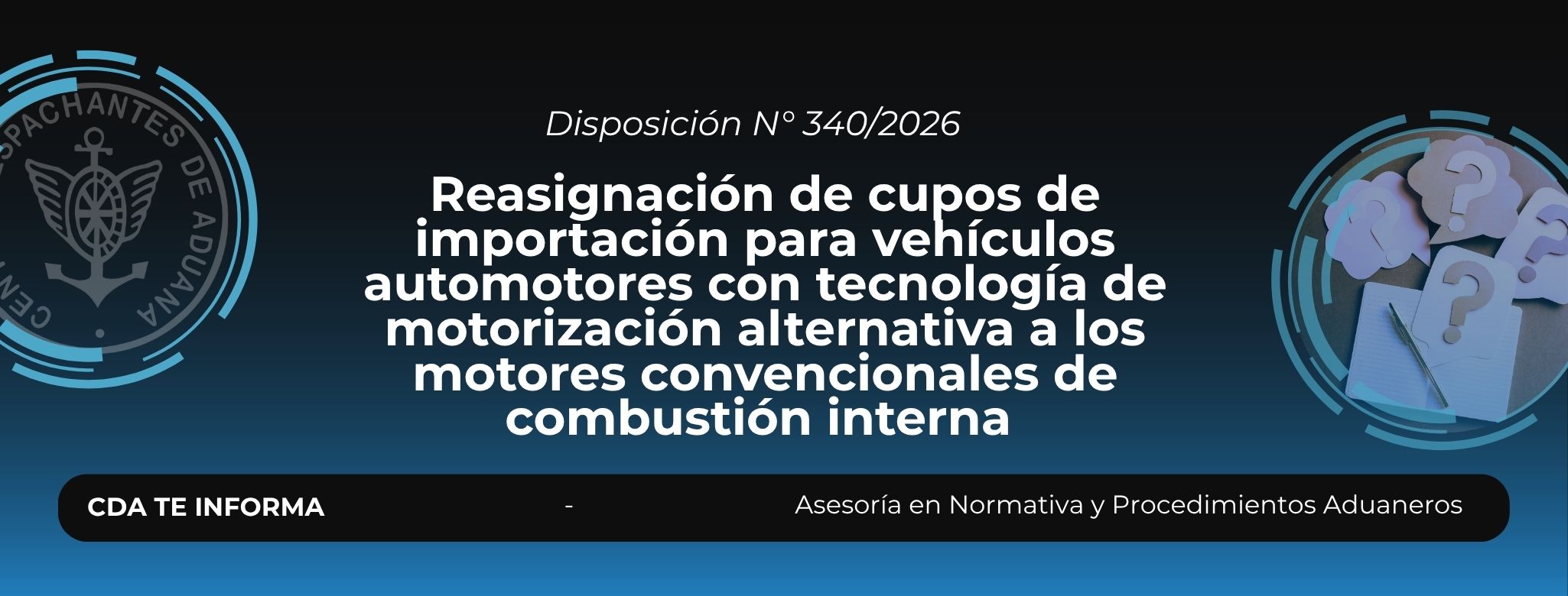 Reasignación de cupos de importación para vehículos autom