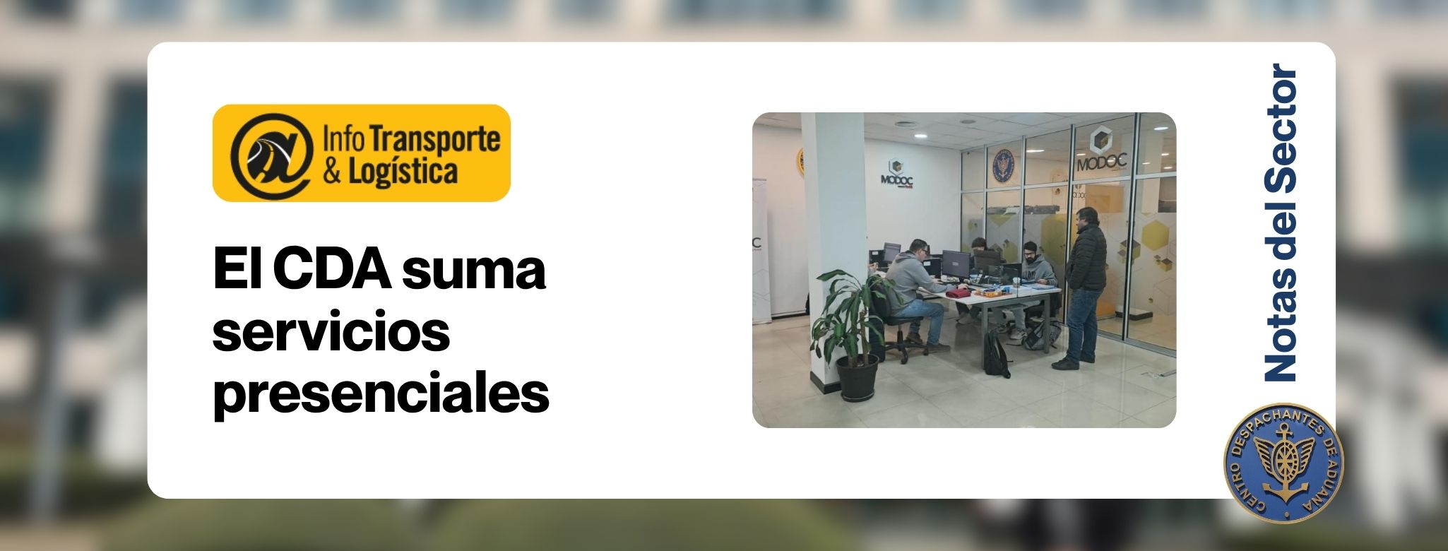 El CDA suma servicios presenciales